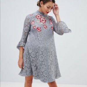 ASOS Lace Maternity Dress